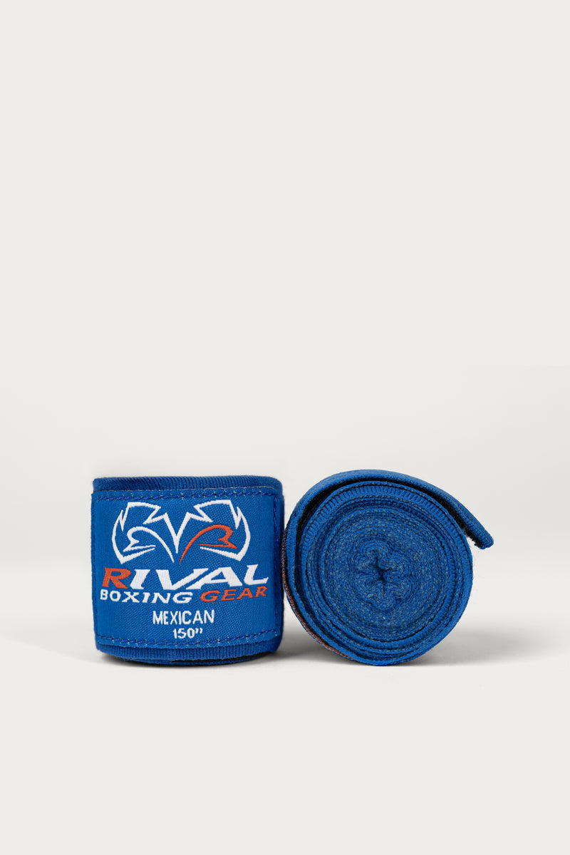 Fasce Da Boxe Ringside Stile Messicano 4,5m - Protezione Mani Per Pugilato Con Passante Pollice E Velcro