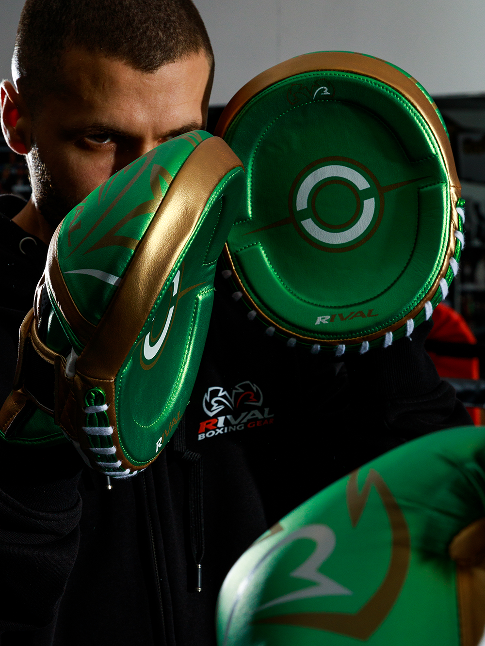 Rival 100 series boxing gear green