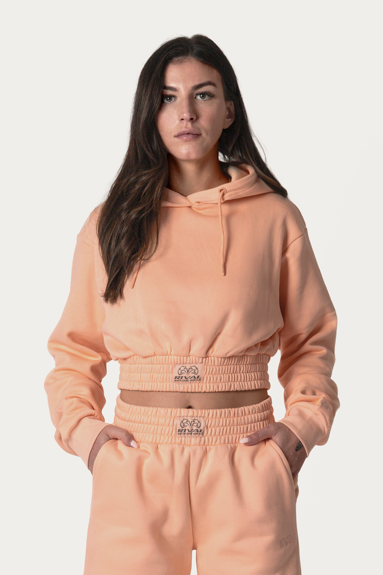 CroppedHeavyweightFleeceHoodie