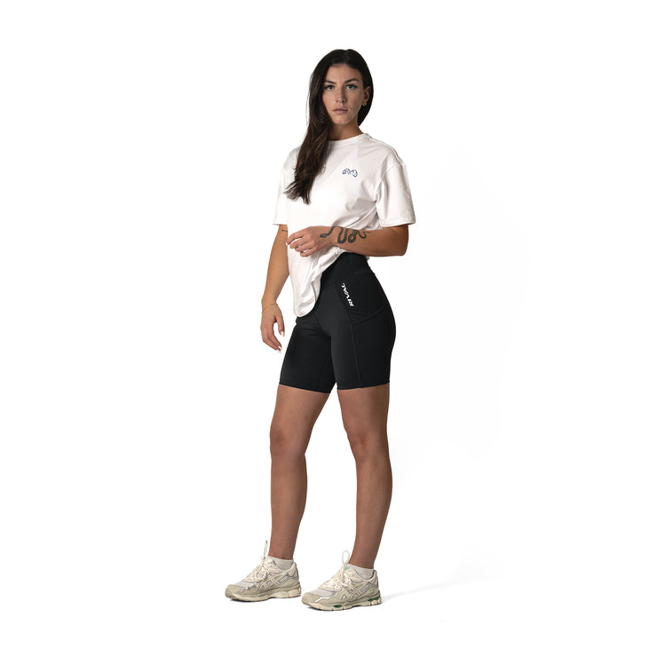 Faded Gloves Graphic Tee with Spandex