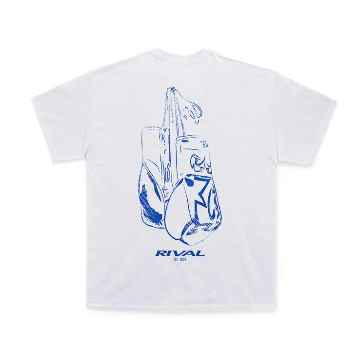 Faded Gloves Graphic Tee with Spandex