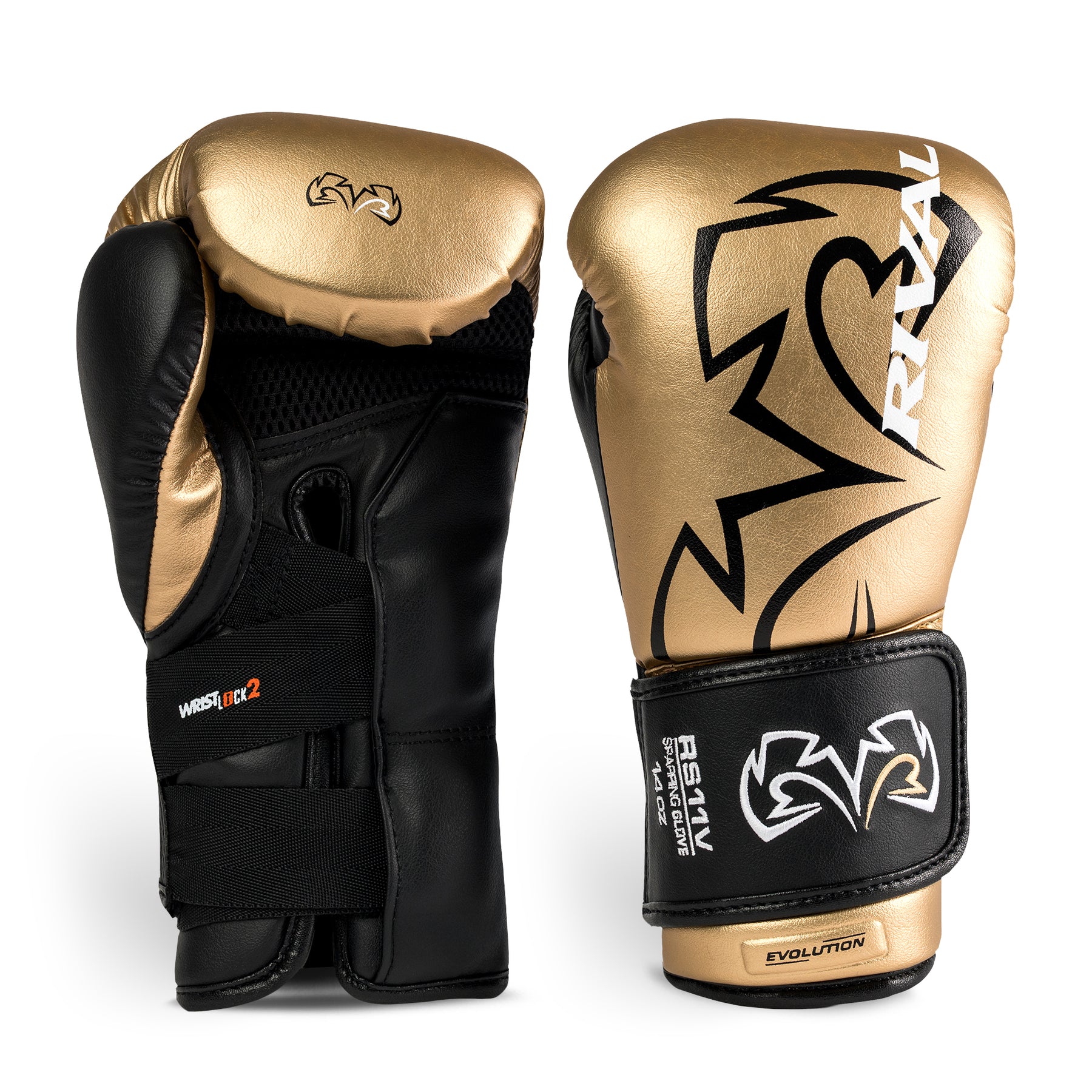 Rival RS11V Evolution Sparring boxing gloves view 1