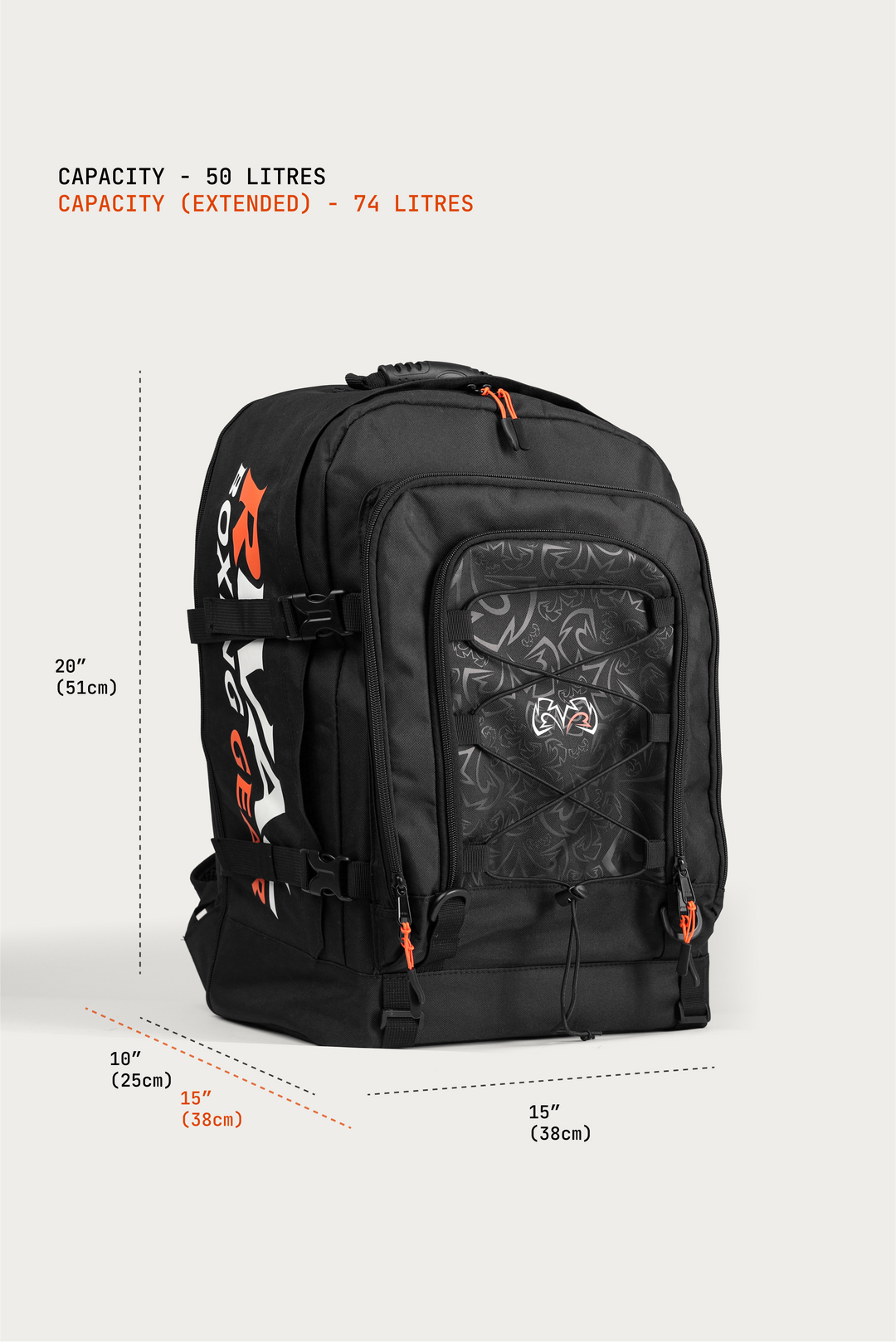 Expandable Backpack – Rival Boxing Gear USA