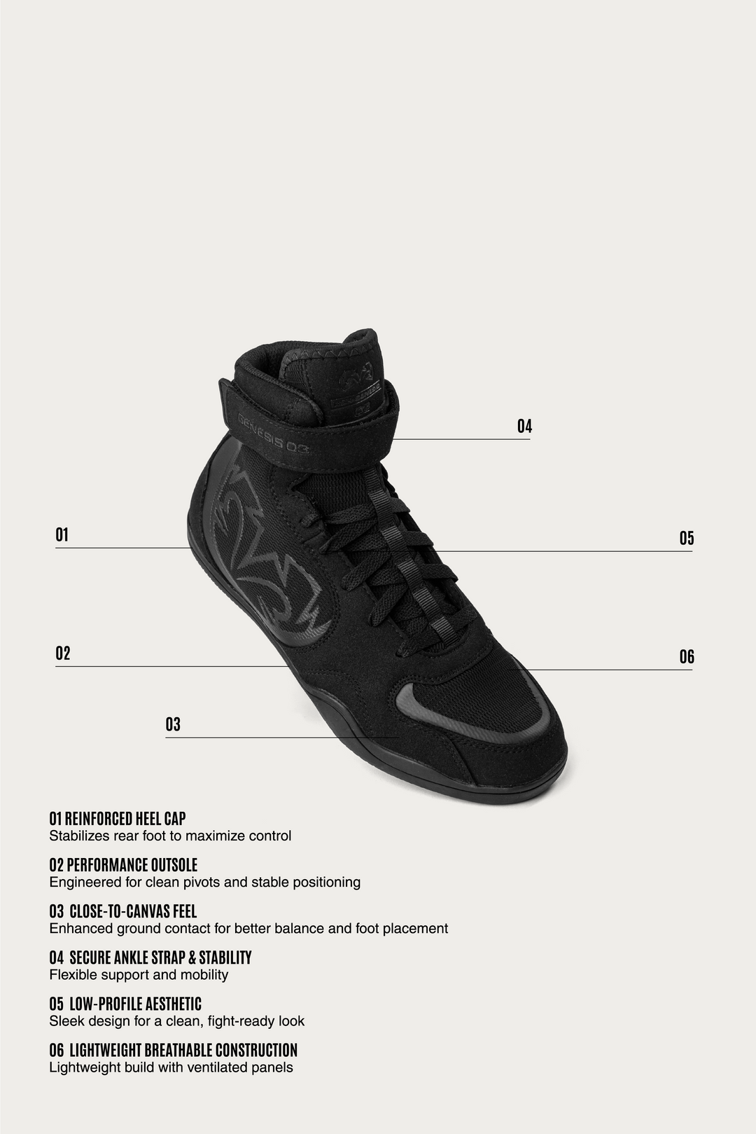 RIVAL ボクシングシューズ シルバー/ブラック RSX-Genesis 3 Boxing Boots 2026 – Rival Boxing Gear USA
