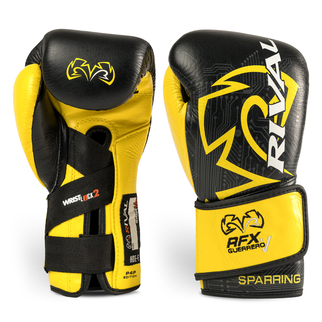 RFX-Guerrero-V Sparring Gloves P4P Edition – Rival Boxing Gear USA