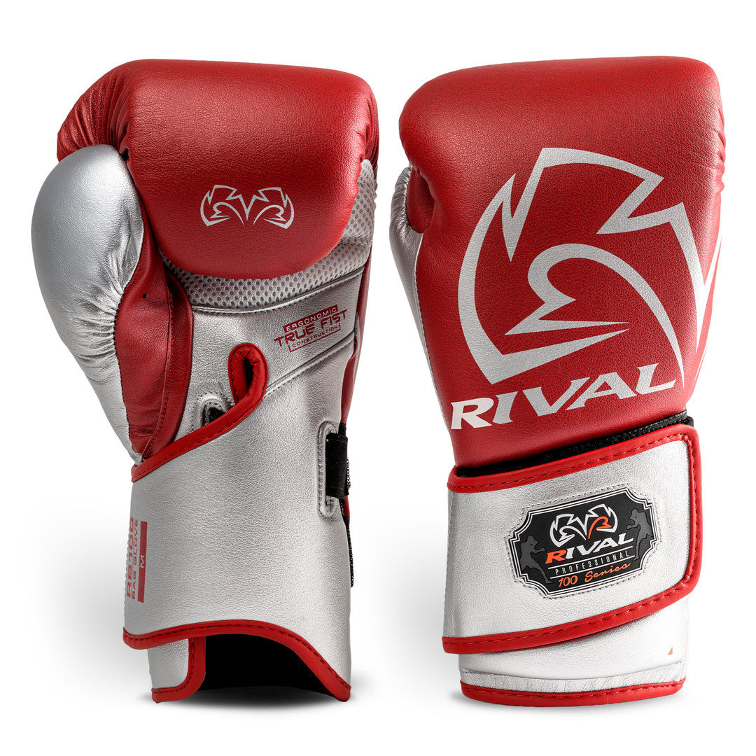 Rival RB100-プロフェッショナル バッグ・グローブ/ブルー×シルバー RivalライバルRB100プロフェッショナルバッググローブ ホワイト
