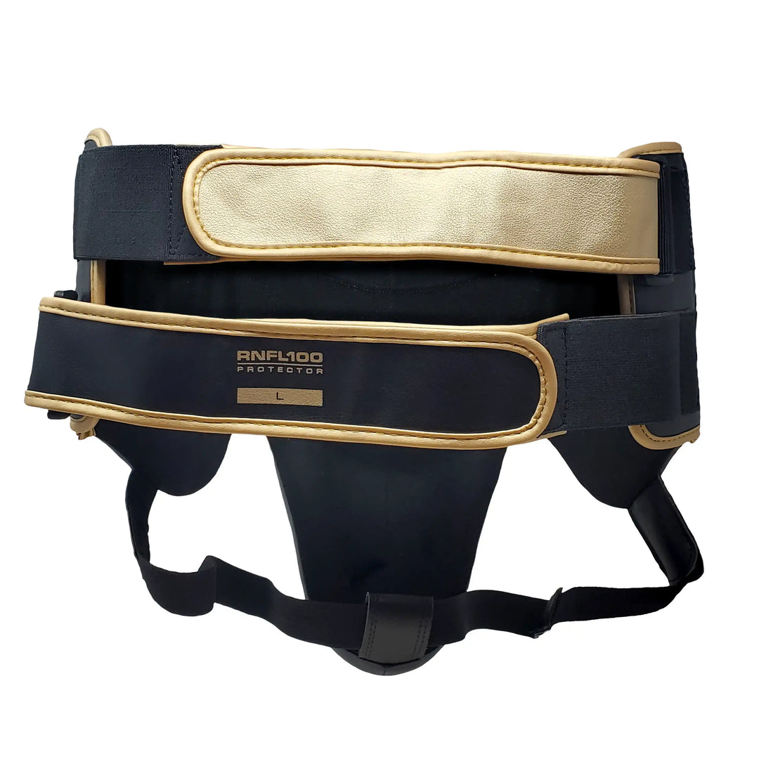RIVAL RNFL100 Professional No-Foul Groin Protector – Dual Waist Straps, Ultra-Lightweight, Microfiber PU – For Boxing & MMA