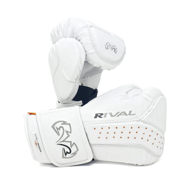 White and gold online rival boxing gloves