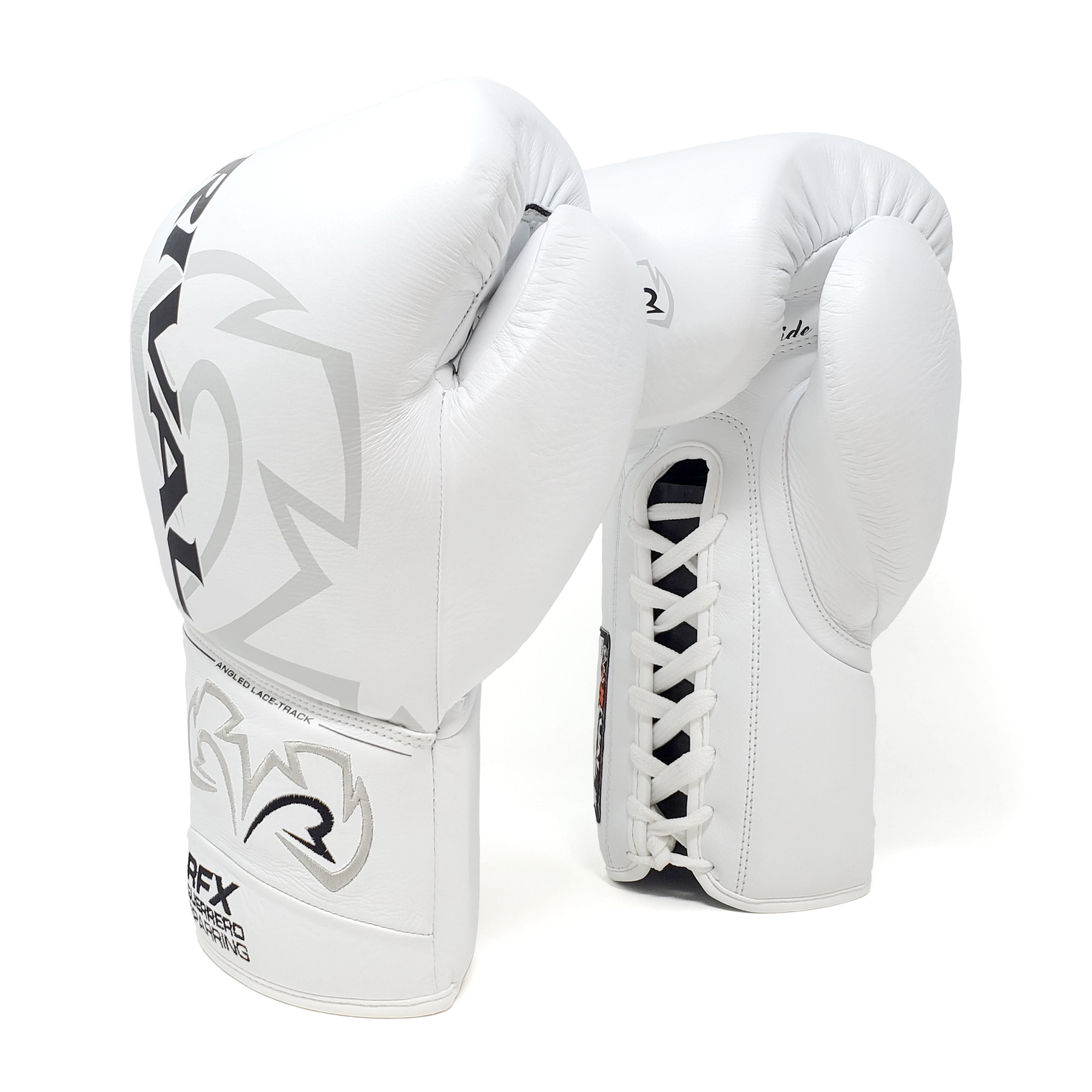 Fighters Only Boxing Gloves White